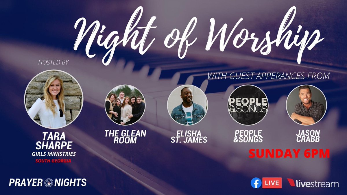 Don’t miss this powerful time of worship.