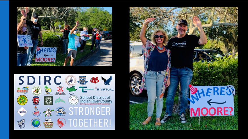@IRCSchools showed up STRONG &amp; showed up TOGETHER this evening at our "Drive By &amp; Say Hi Pep Rally!" Incredible evening connecting with our students &amp; families! Thank you to ALL who participated! #SDIRCStrongerTogether