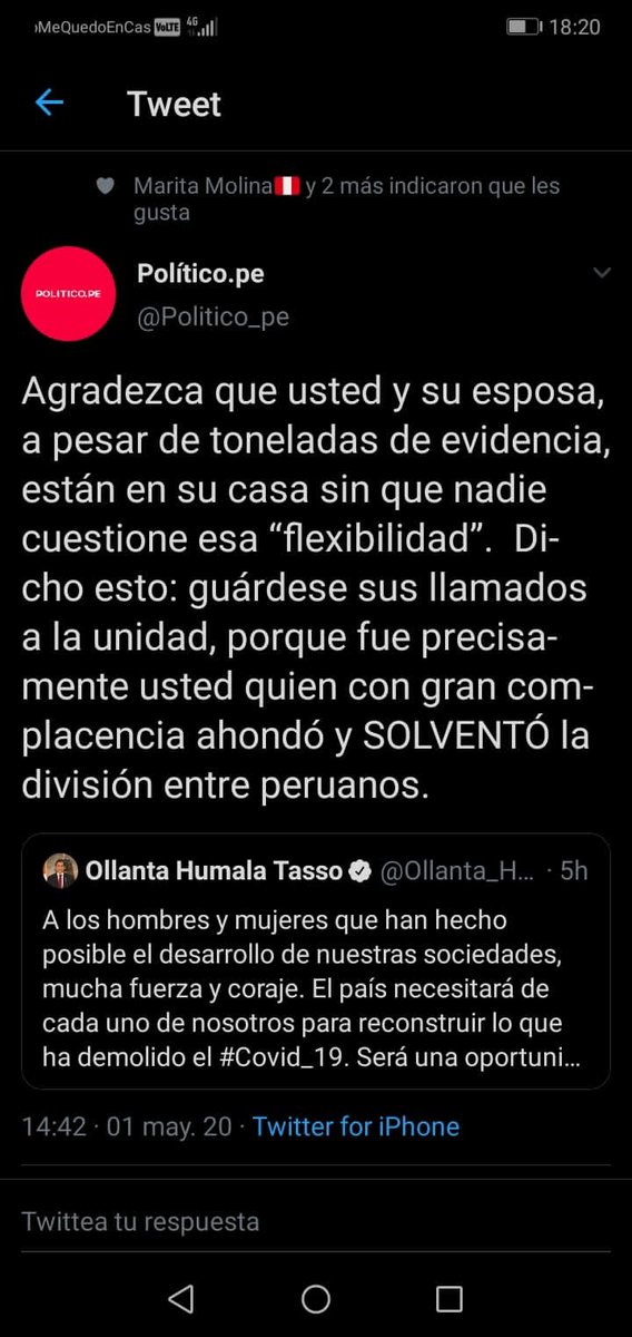 GullermoMenacho's tweet photo. @SerghioTiger @KarlaCalle @AlanGarciaPeru Oye comedor de diarrea el ratero y asesino de Ollanta tambien fue "to presedenti, me presedenti... nuistru presedenti pee!!"??? https://t.co/jtU7q3VPoA