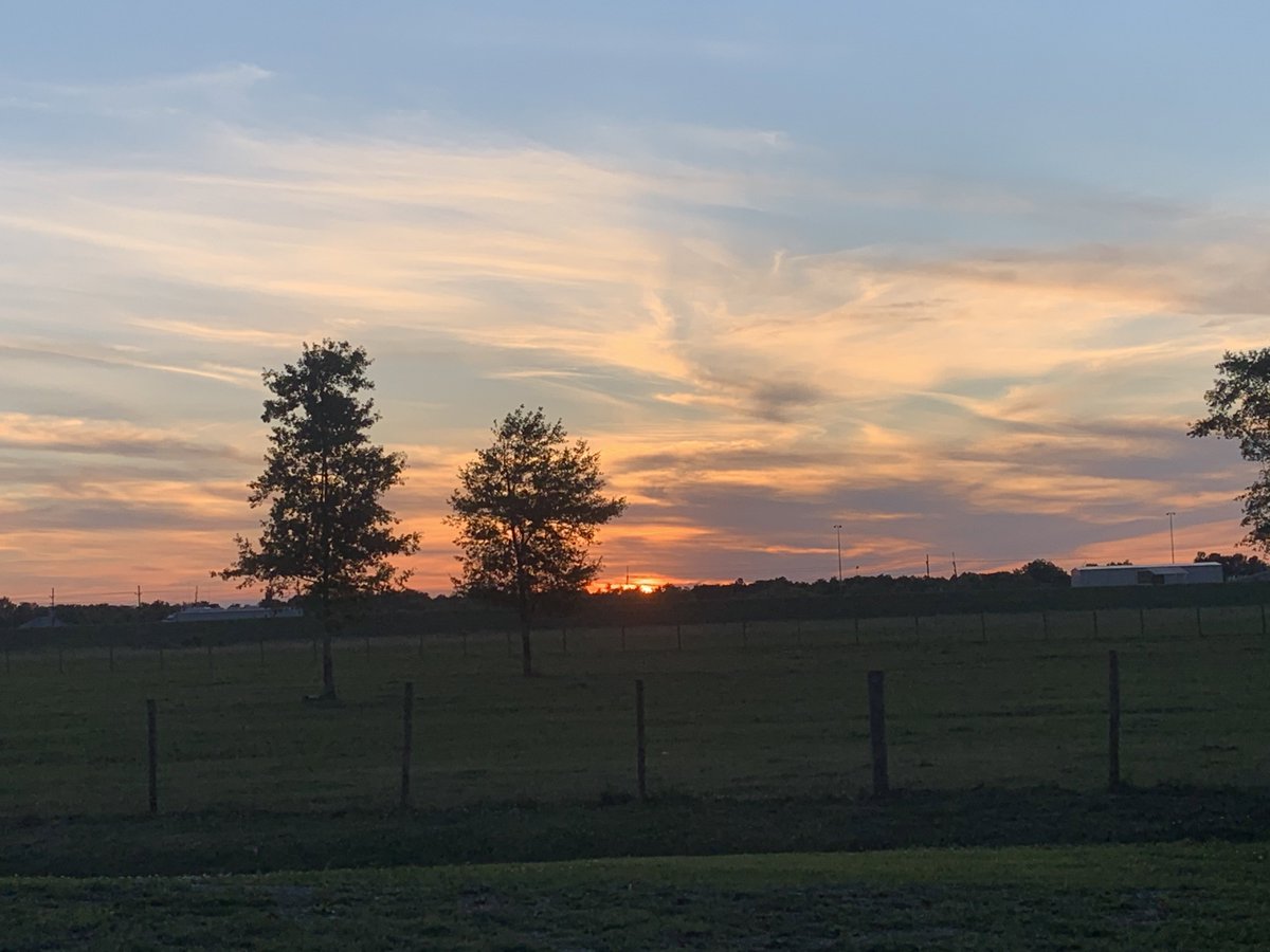 niknic40's tweet photo. @MargaretOrr my 12 year old son Mason wanted me to send you this. He loves taking pictures of the sunset here in Larose. Nice to see the beauty in things in these trying times https://t.co/SZYhEirIW3