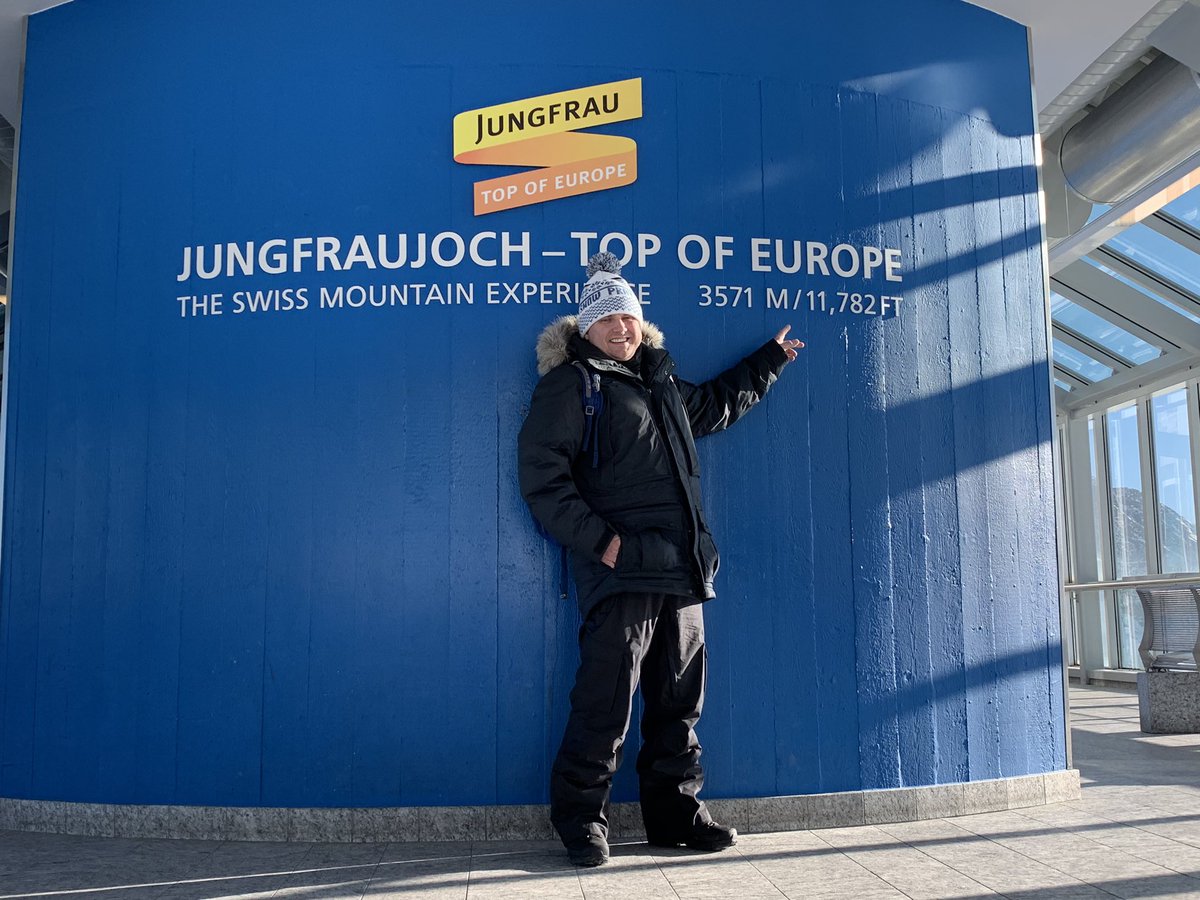 #CFAwareness I’m so proud of <a href="/shieldsyeric/">Eric Shields</a>. You never let #cysticfibrosis limit you or your dreams!  #cfawarenessmonth #jungfrauch #Switzerland