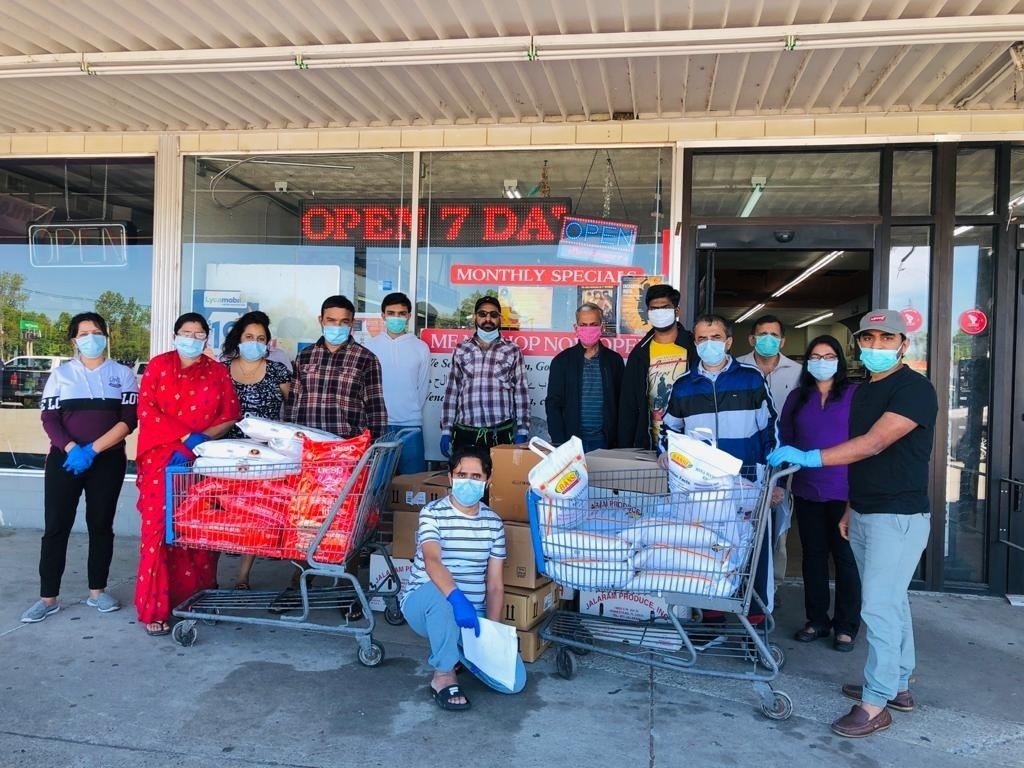 hssusa's tweet photo. Rice, Lentils, Flour & Vegetables for 15 Nepali families whose jobs were affected due to #COVID_19. A timely gesture and thoughtful help from Louisville KY @hssusa volunteers. Thank you. #Sewa4Community #Service4Community https://t.co/Z1P73PqtNh