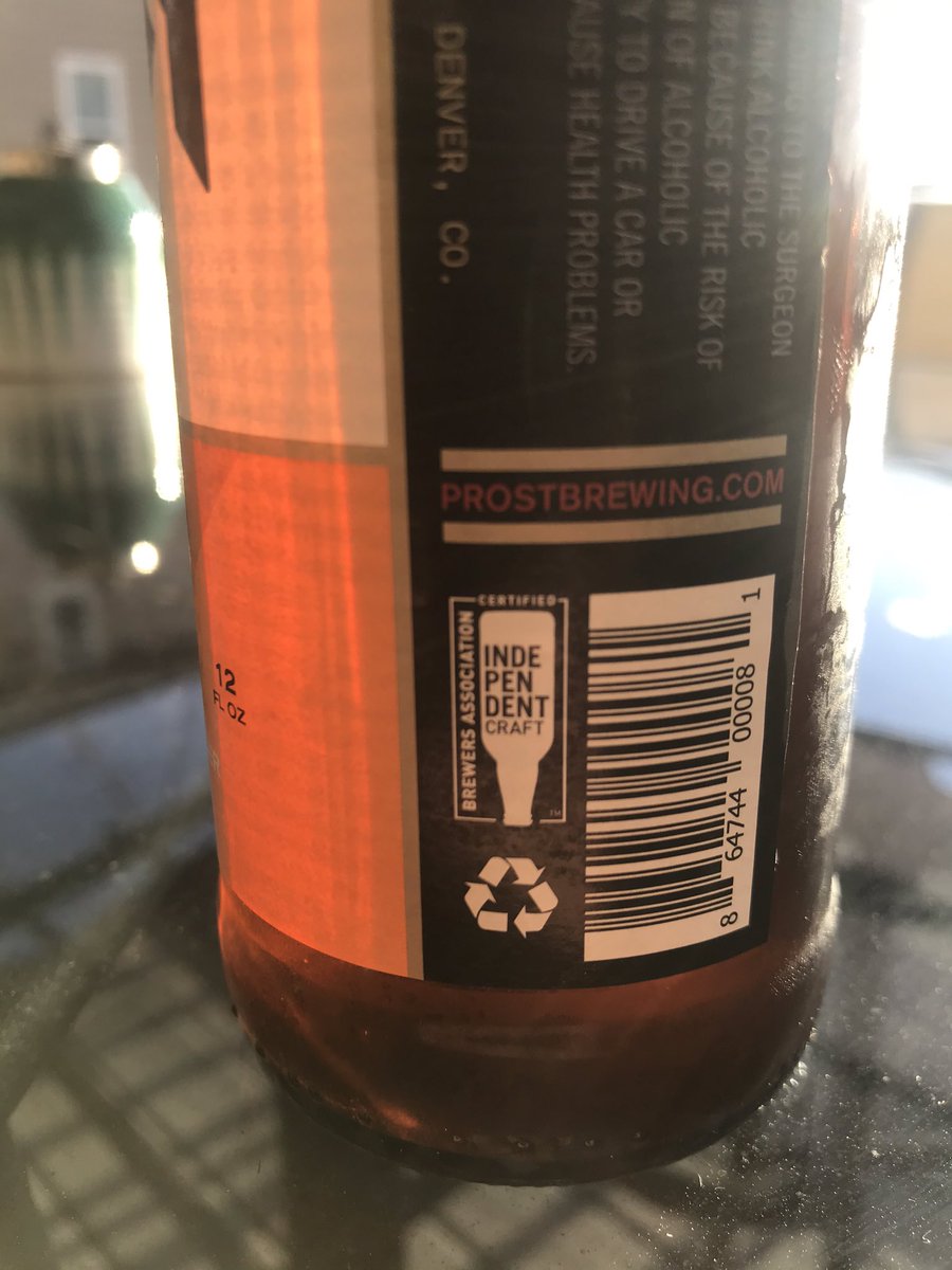Sisubrewing's tweet photo. @ZweiBrewing and @WibbyBrewing make awesome lagers.  So does @ProstBrewing    This Marzen is one of my favorites.  Look for the seal @BrewersAssoc https://t.co/UxFgKYTtbl
