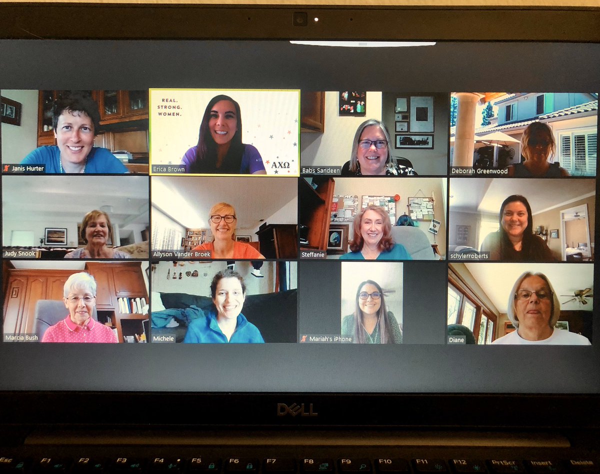 hi_ericabrown's tweet photo. Gamma Psi Gamma’s April Lunch Bunch featured some great bites and snacks, as well as alumnae sisters from near and far. We’re looking forward to our next virtual event soon!
📍Greater Sacramento,CA
#AXOsac #AXOmorethan4
@AlphaChiOmegaHQ https://t.co/R6NWBy4RR0