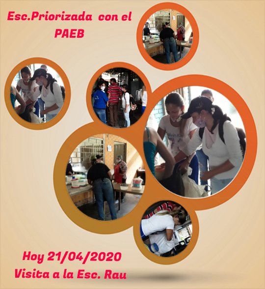 Visita a la escuela rau