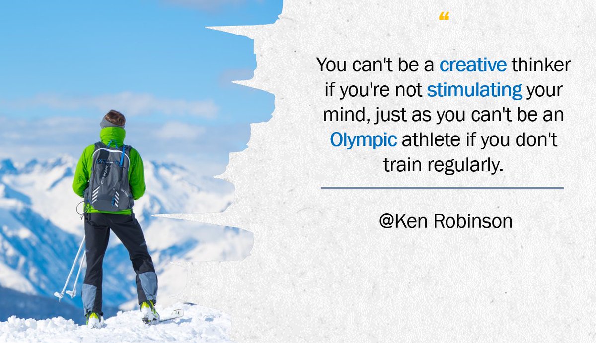 MrAbdellahAmeur's tweet photo. ⚪🧏♂️🔵#LessonOfTheDay : Stimulating our mind leads not only to faster innovative thinking, but further nurtures our mind to think through greater complicated though processes.
#WorkSmartPlayAlways
#BeTheLeader
#Success
#TeamOptimist
#Purpse
#Innovation
#Ecosystems
#Creativity https://t.co/6wy4eanVnw