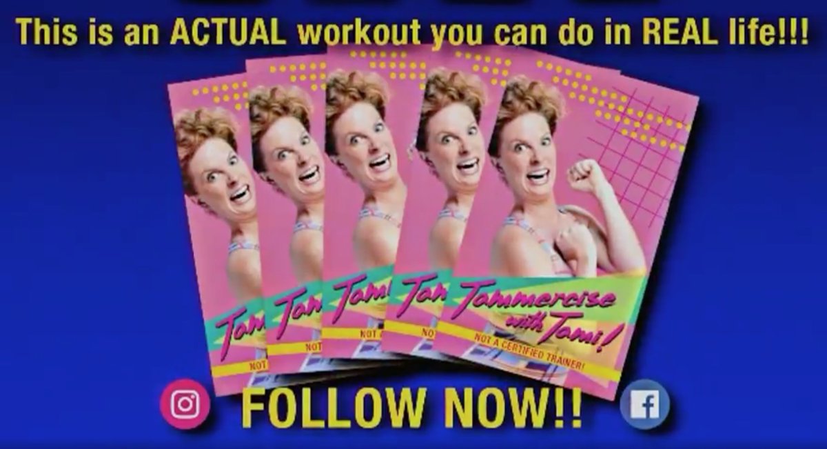 please enjoy the DIY, non-certified aerobics of Tammercise!
thecomedybureau.com/tammercise-com…
