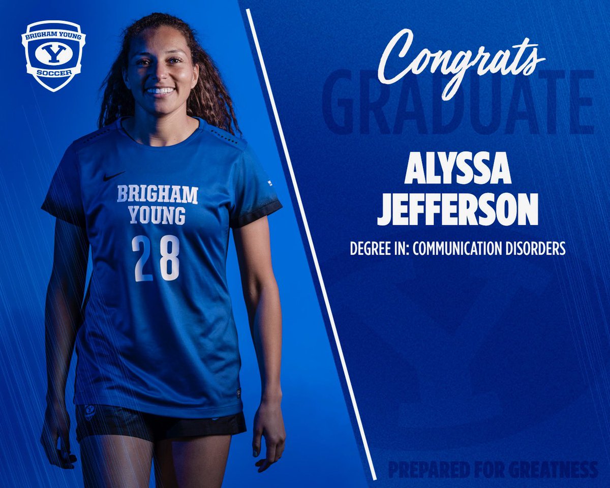 What a year for our seniors!! Congratulations on the final goal, Graduation. 🎓 <a href="/byusoccer_w/">BYU Women's Soccer</a>