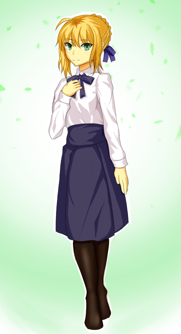 もっちーでい Fatestaynight Fate 私服セイバーさん良いよね