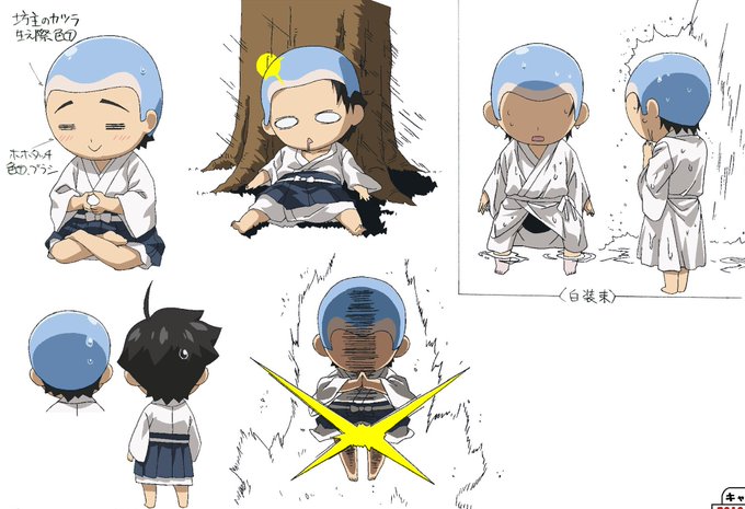 そらおとの智樹。
修行坊主と白装束の設定より。
原作には随所に小ネタが散りばめられてるので、それを拾って設定に取り込んでました←当たり前か😅 