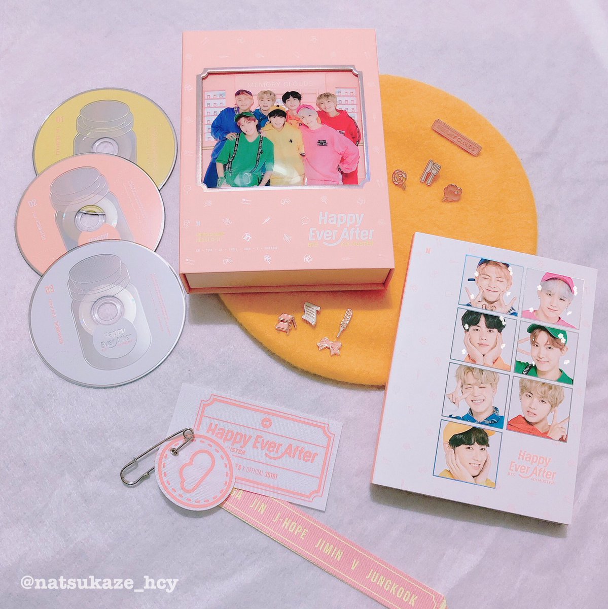 natsukaze_hcy's tweet photo. ☁️ BTS 4TH MUSTER 🎀Happy Ever After
#방탄소년단 #BTS #BTS4THMUSTER #HappyEverAfter
#RM #JIN #SUGA #JHOPE #JIMIN #V #JUNGKOOK
@BTS_twt https://t.co/MqKf4nxIAG