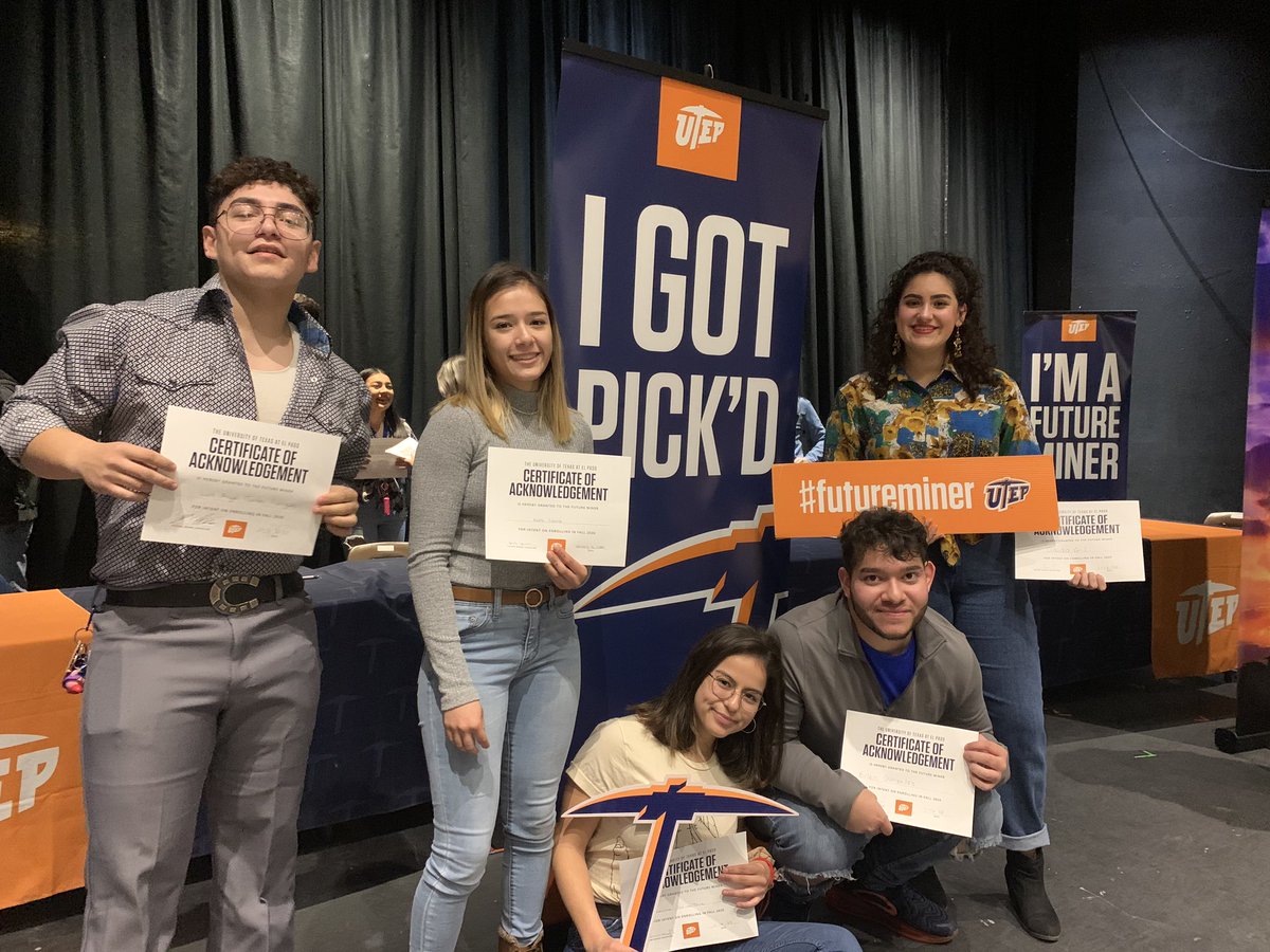 MoralesA_TISD's tweet photo. Happy #Decisionday2020 to the unique Class of 2020! We celebrate you!@GenerationTexas #CollegeSigningDay #TeamSISD @UTEP @EPCCNews @MontwoodHS_2020 https://t.co/dTiqoGyBia