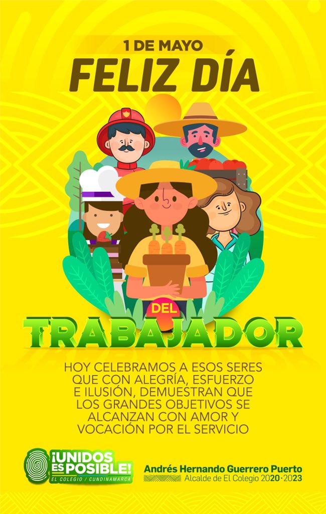 ElColegioCun's tweet photo. #FelizDiaDelTrabajador https://t.co/1wsLS0bTyO