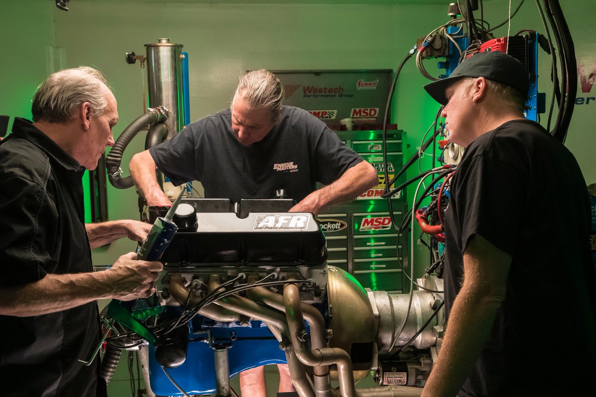 ModMustangs's tweet image. Got the test mule dialed in for our Windsor intake manifold showdown! Stream the Midseason Finale of Engine Masters NOW on the @MotorTrendApp.  

Get the App for ONLY $1/month here ➡️bit.ly/2StUveW
#EngineMasters #MotorTrend #ModMustangs