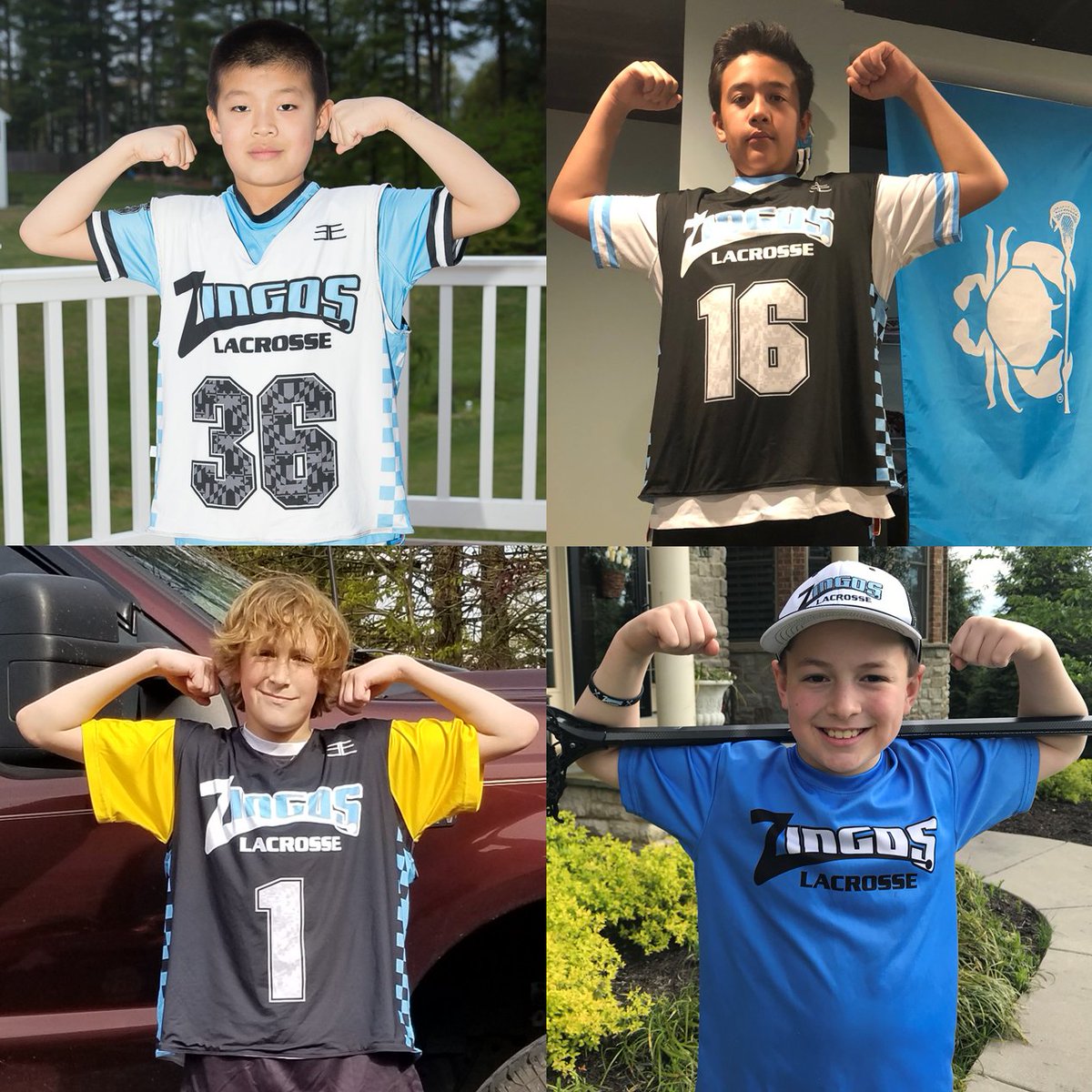 zingoslax's tweet photo. 💪😎💪It's still #ZachingDay and here are more Zingos players celebrating what would have been Zach's 27th birthday!
Please consider making a $27 donation to the @ZachingVsCancer #SuitUpChallenge
https://t.co/0s8opWZwth
⠀⠀⠀⠀⠀⠀⠀⠀⠀
#fightingcancertogether https://t.co/eRTHPgTFJq