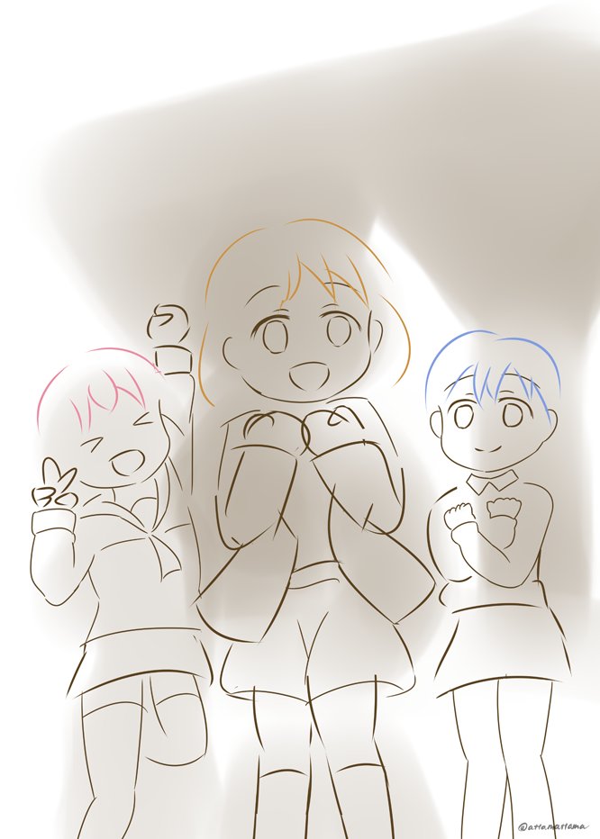 お絵描き生配信中!
1時間経過! 