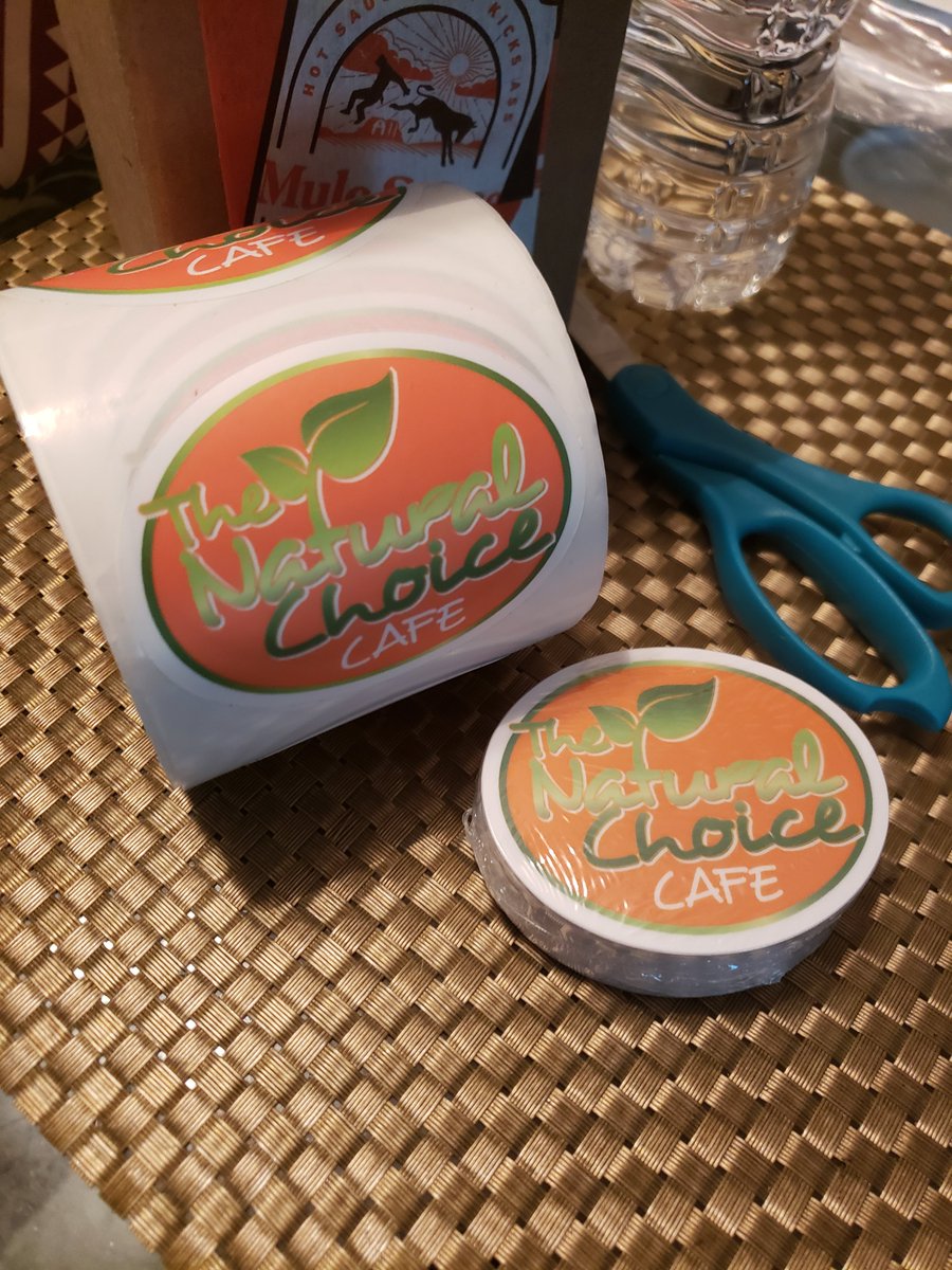 The Natural Choice Cafe (@naturalcafe) on Twitter photo I received my order today from <a href="/stickermule/">Sticker Mule</a> 🥳 I was one of the lucky winners their birthday giveaway and I couldn't be happier with my order. Thank you <a href="/stickermule/">Sticker Mule</a> 😁🎉 Keep kicking ass! I received my order today from <a href="/stickermule/">Sticker Mule</a> 🥳 I was one of the lucky winners their birthday giveaway and I couldn't be happier with my order. Thank you <a href="/stickermule/">Sticker Mule</a> 😁🎉 Keep kicking ass!