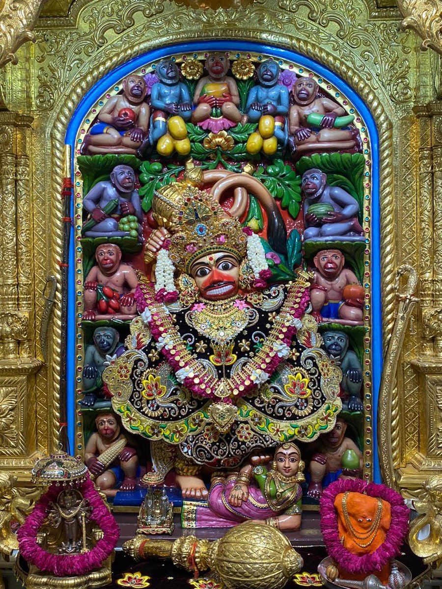 iarpitgandhi's tweet photo. #Jay #Shree #Kastbhanjan #Dev #Shangar #Darshan #2May2020 #Hanumanji #Hanumandada #Temple #Salangpur #Dham #Botad #Gujarat https://t.co/Muyv3B6Qeq