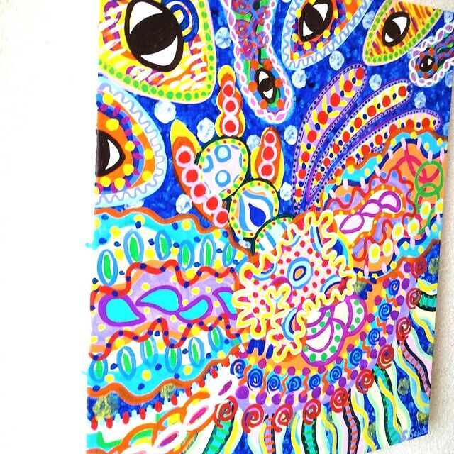 rinran7's tweet photo. 深海に咲いている不思議な花(アクリル画 F10)
#アートで世界を元気に
#quarantineartclub
#アートのある暮らし
#おうち時間
#おうちでアート鑑賞
#stayhome
#artforhome
#アート #アート好き #カラフル #お絵描き #colorispower
#絵 #art #artwork
https://t.co/g93sw1A3CB https://t.co/FfCeAzQ7g6
