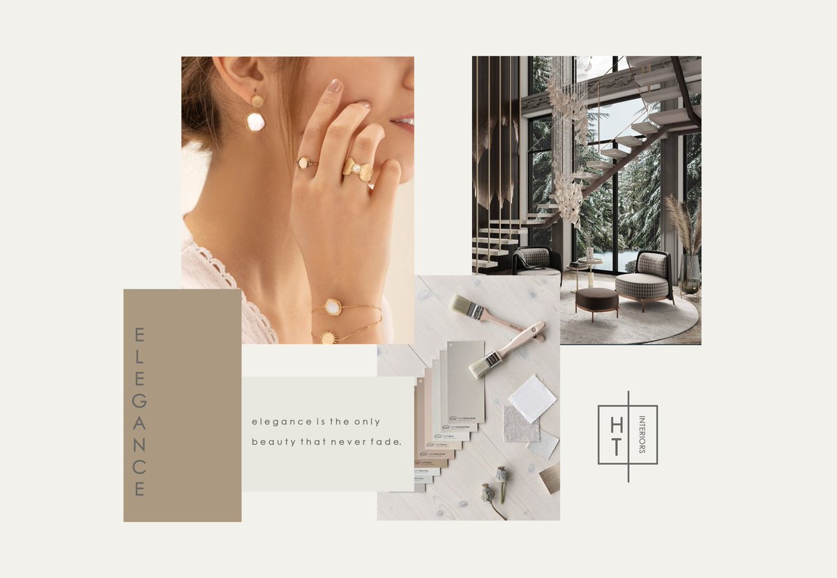 hadeer_tawfik's tweet photo. اي ديزاين بنعلمه لCLIENT اول مرحلة فيه بتبقي الmoodboard وعشان يطلع شكله حلو وصح وبروفيشنال لازم يبقي فيه cover وبعديه بنعمل overview كدة علي الاستايل اللي شغالين بيه والcolorscheme الغالب علي اغلب المكان وبنختار keywords اللي اشتغلنا بيه الconcept زي Royal , cozy , homy ..etc https://t.co/e9R91HrZYb
