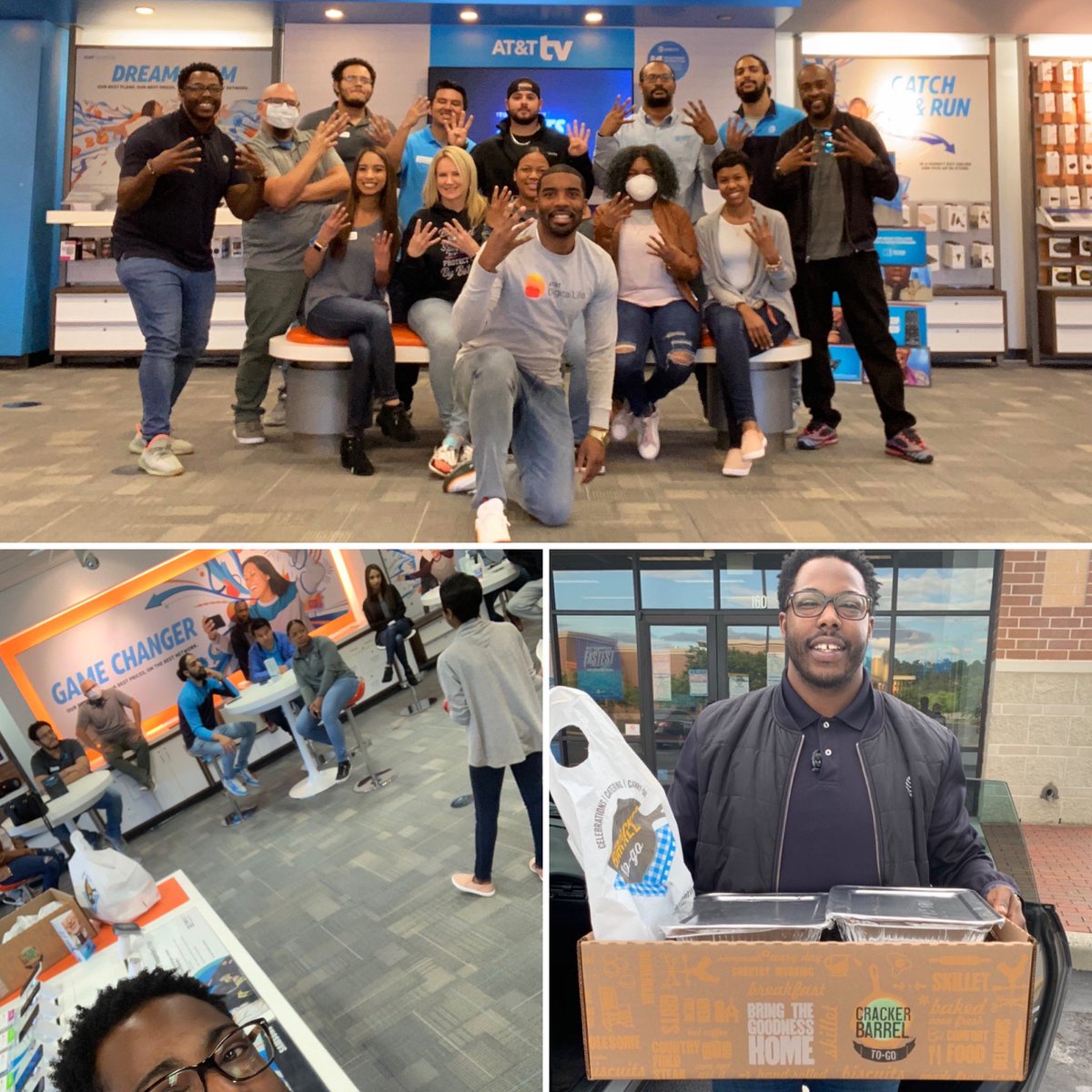 Great team meeting today, this team has been tremendous in this pandemic and I want to thank them and everything they do. Let’s win MAY!!!#ConnectedTogether #CharLIT🔥#RodgersThat #BIG4s 🏁⛴ <a href="/404girl/">Betsy Francis</a> <a href="/AdamMRagab/">Adam M. Ragab</a> <a href="/MarqRodgers/">Marq Rodgers</a> @EdwardsDannica <a href="/StevensonGonza3/">Stevenson Gonzales Oliveros</a>