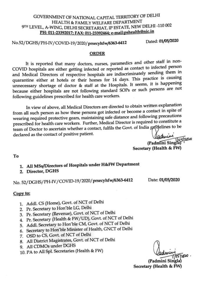 YeshiSeli's tweet photo. Kejriwal seeks explanations from doctors on why they are getting infected? Can it get more bizzare? @AmitGoelTweets @ArvindKejriwal @ManishSisodiaFC https://t.co/IB72y8J6Gi
