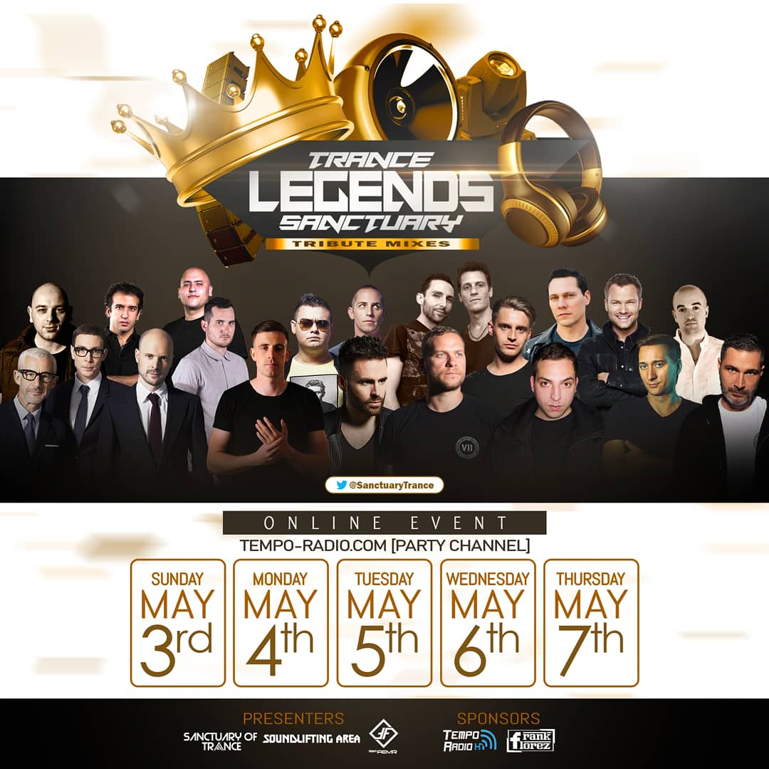 GYLL3R_'s tweet photo. Mi concepto #SoundLiftingArea regresa, haciendo equipo con @SanctuaryTrance de mi buena amiga @AleexaO.
Les presentamos "Trance Legends Sanctuary", del 3 al 8 de Mayo, 18 Djs dando tributo a algunas leyendas vivas de la música Trance.
Sintoniza por @TempoRadio1
@_TeamFEMR https://t.co/s8034z9dZp