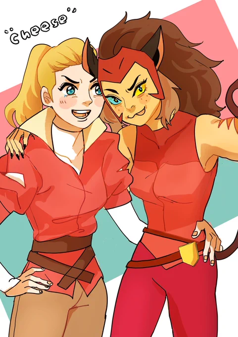 丁度一年前と今日のcatradora 