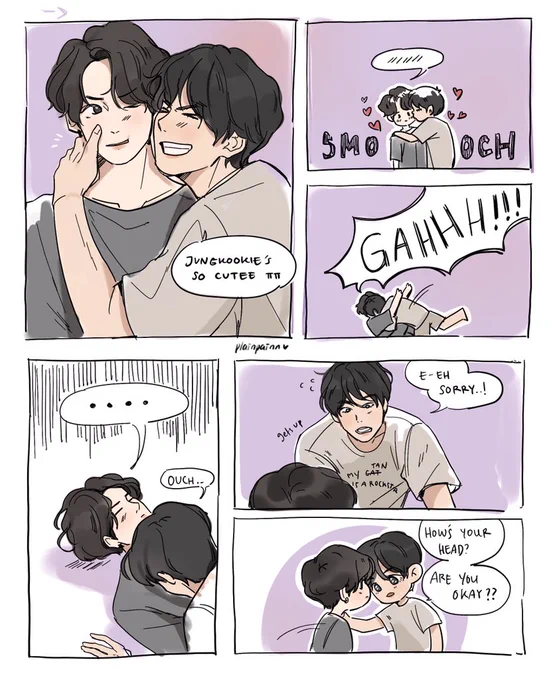 jungkook is bad at expressing his emotions.. 