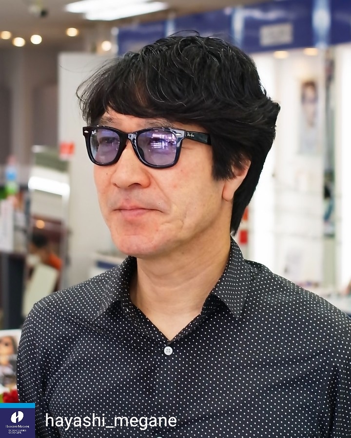 最新！RayBan木村拓哉さん着WAYFARER マットブラック✖️ライトグレイ