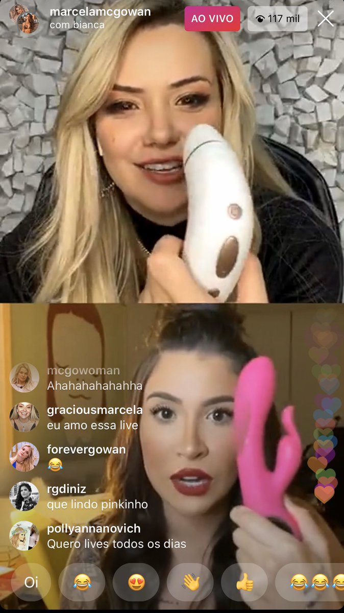 marcelamcgowan's tweet image. Gostaram da live das canceladas 😂!?