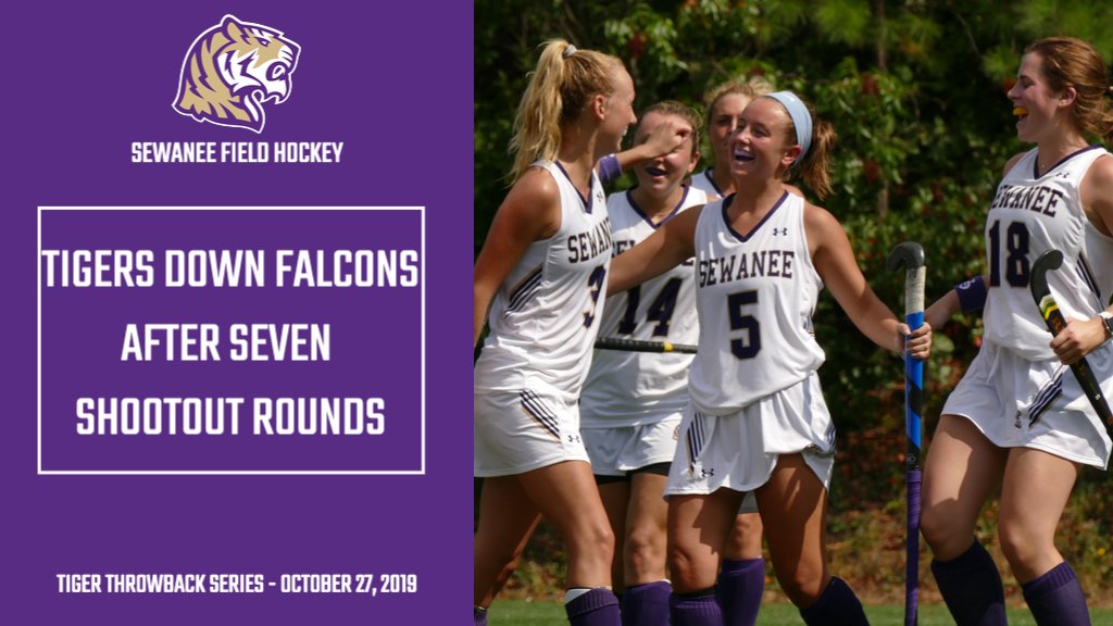#TigerThrowback Series - <a href="/SewaneeFH/">Sewanee Field Hockey</a> Goes Seven Rounds of Shootout to Complete Weekend Sweep in Wisconsin

On Oct. 27, 2019, after a 4th quarter rally to send the game into OT and 7 shootout rounds, the team swept the weekend series!

RELEASE: sewaneetigers.com/x/wta5j

#YSR | #d3fh