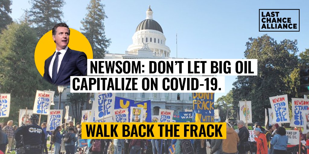 LastChance_CA's tweet photo. #CalGEM granted 24 fracking permits—the first since @CAGovernor announced a moratorium last November. @GavinNewsom, we need you to step in and double down on your public health leadership to phase out the toxic oil industry NOW. Sign: https://t.co/9s5SamPRcQ #WalkBackTheFrack https://t.co/Ibpj7croCy