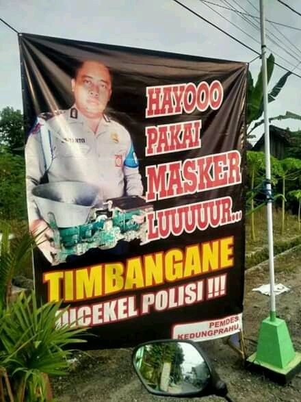 jawafess's tweet photo. Pake masker lur https://t.co/nlNKnjwvSd