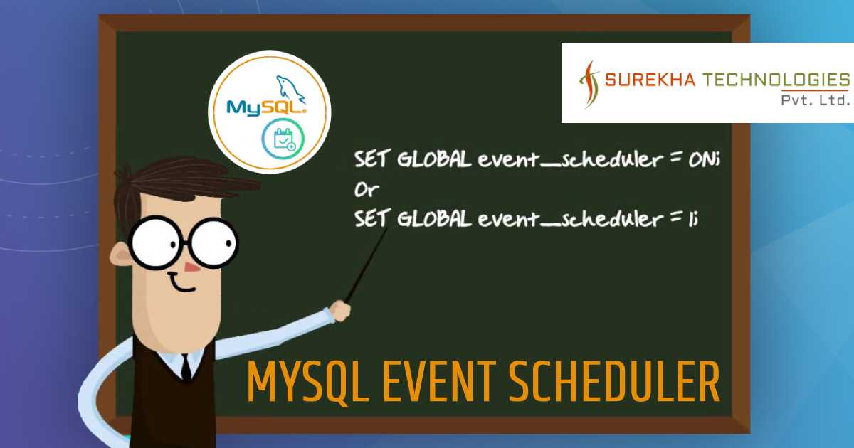 surekhatech's tweet image. #MySql provides the facility to execute events on a specific time, it can be repetitive and can be single, this is called scheduled #events.

Click now - bit.ly/35FZiOJ

#EventScheduler #MySqlEventScheduler #EventSchedulerConfiguration #MySqlEvents #EventTriggers #SQL