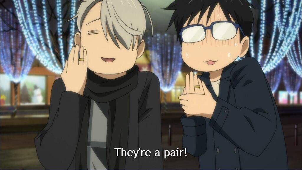 63. victor & yuri for being in love