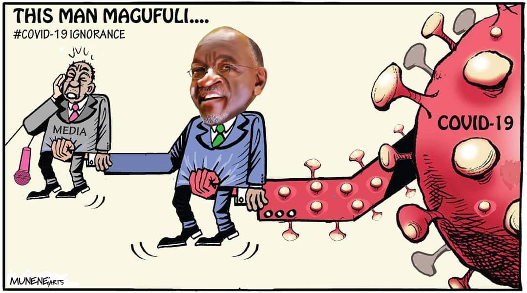 Munene will be forced to draw arts apologizing for two weeks #UkaidiWaMagufuli