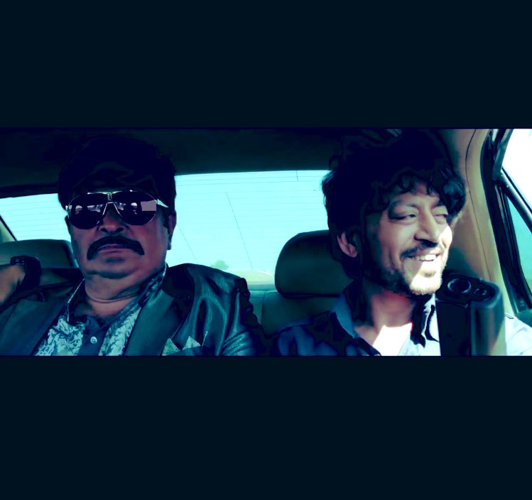 FilmHistoryPic's tweet photo. (2013 Rishi Kapoor and Irrfan Khan in the film ‘D Day’

#RishiKapoor #IrrfanKhan https://t.co/rGSoQ2V8SU