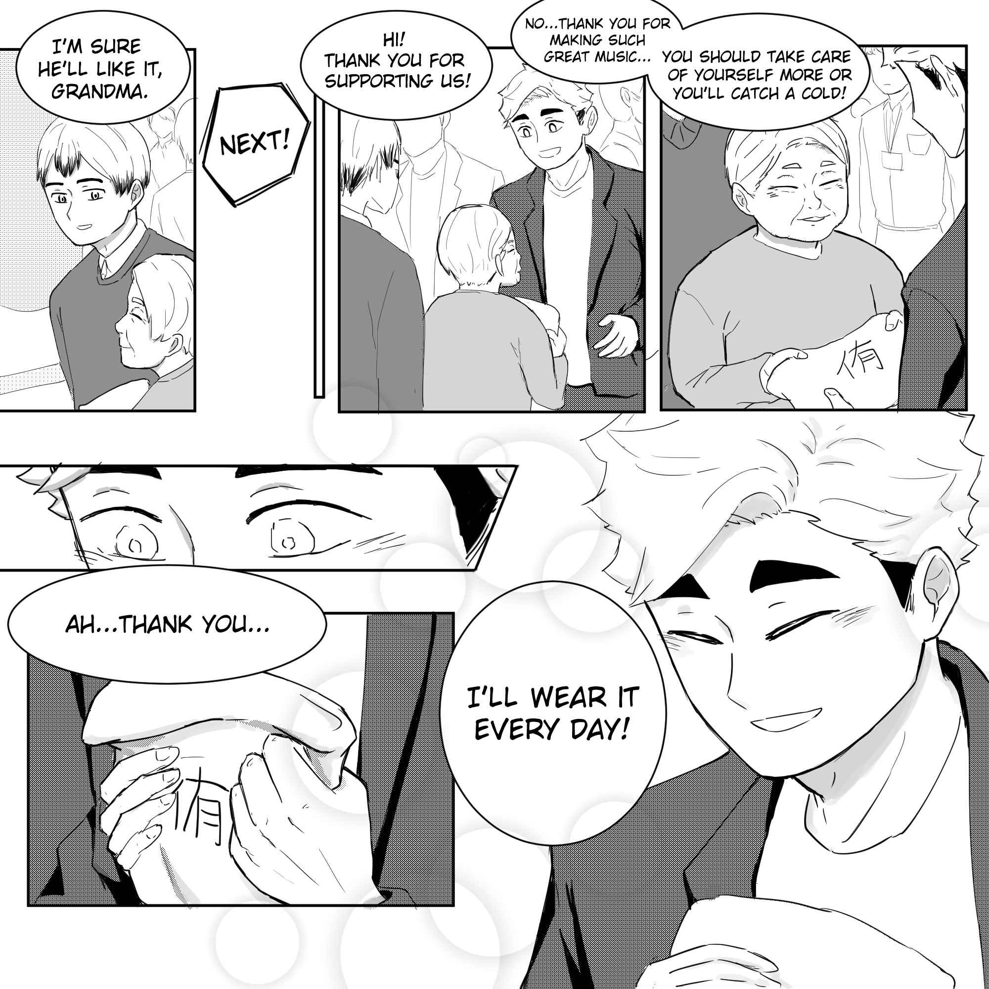 Jun on Twitter "Day 3 Atsukita celebrity AU where grandma kita is a