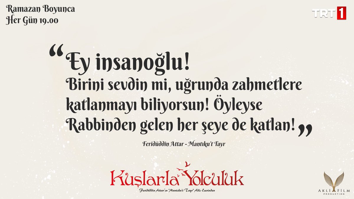 Kuşlarla Yolculuk tweet media