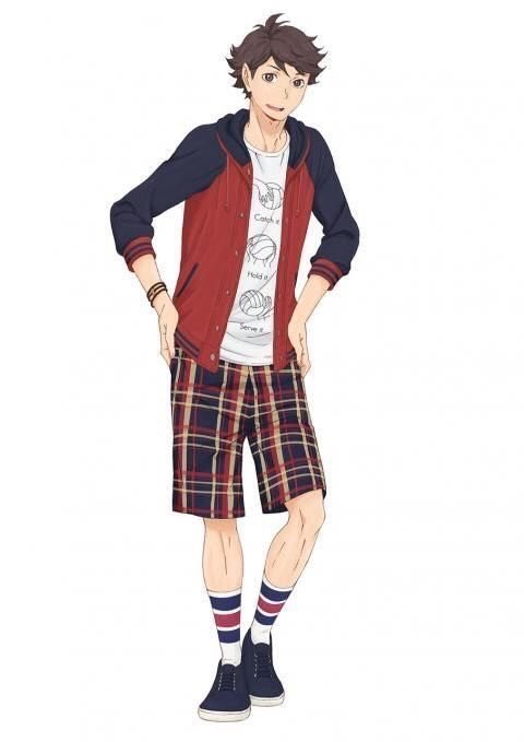 9. oikawa tooru for whatever the fuck this outfit was