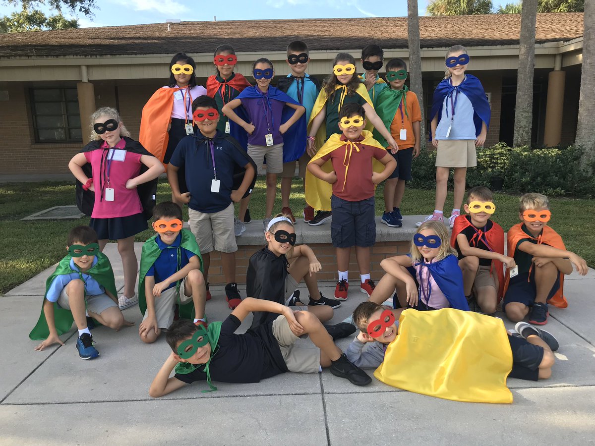 Ms. Christmas’ Super Hero Students! <a href="/VineyardsVipers/">Vineyards Elementary</a> <a href="/collierschools/">Collier County Public Schools</a> #CCPSProud <a href="/VES4thGrade/">VES4thGrade</a>
