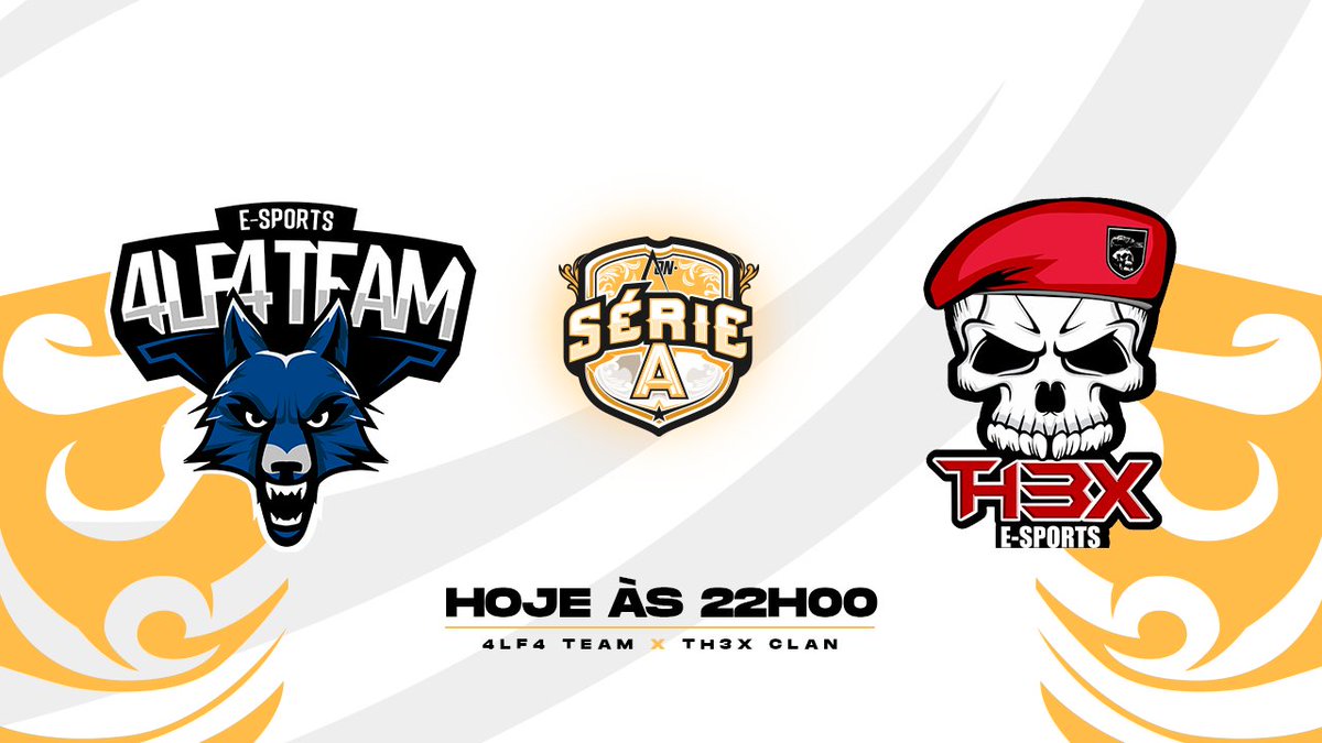 🏆 SÉRIE A

Dia de jogão pra vocês, vale vaga nos playoffs!

A <a href="/4LF4TEAM/">4LF4 TEAM</a> enfrenta a <a href="/Th3XClan/">Th3X Clan</a> logo logo às 22h em nossa <a href="/Twitch/">Twitch</a>. 

Não vai perder um jogo desse né? 😱

💻 arenaonoficial.com.br
📺 twitch.tv/ArenaOn

#VemPraArena