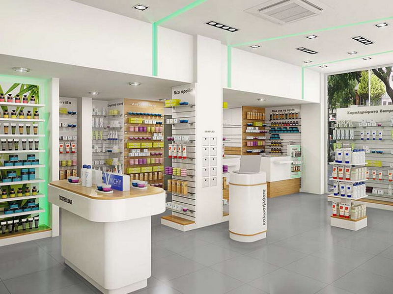 Create perfect medical shop counter, choose only Guangzhou Ouyee Display Co.,Ltd.. ouyeedisplays.com/retail-pharmac… #medicalshopcounter #pharmacyracks #medicalshopinteriordesign