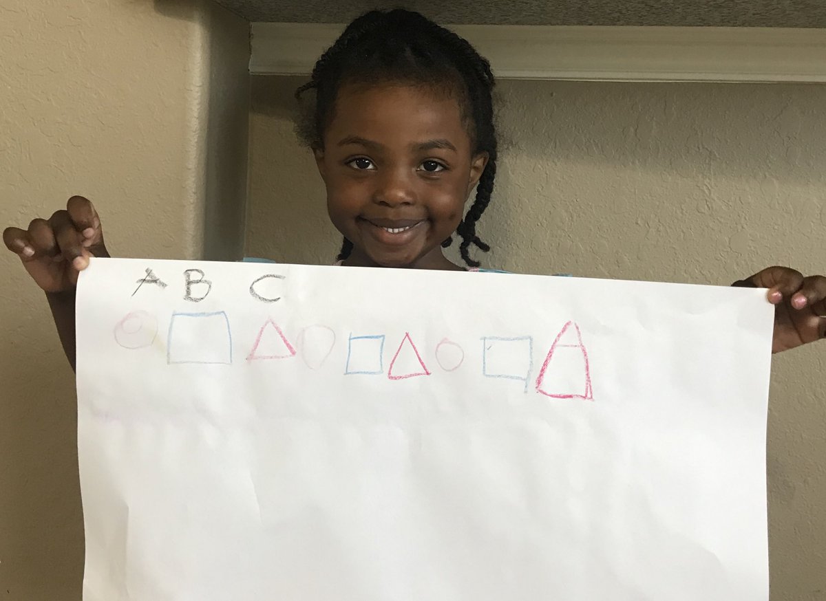 MurraysLadybugs's tweet photo. Patterns!! #learning #math @HISDMLKING https://t.co/LKxzJqZWEt