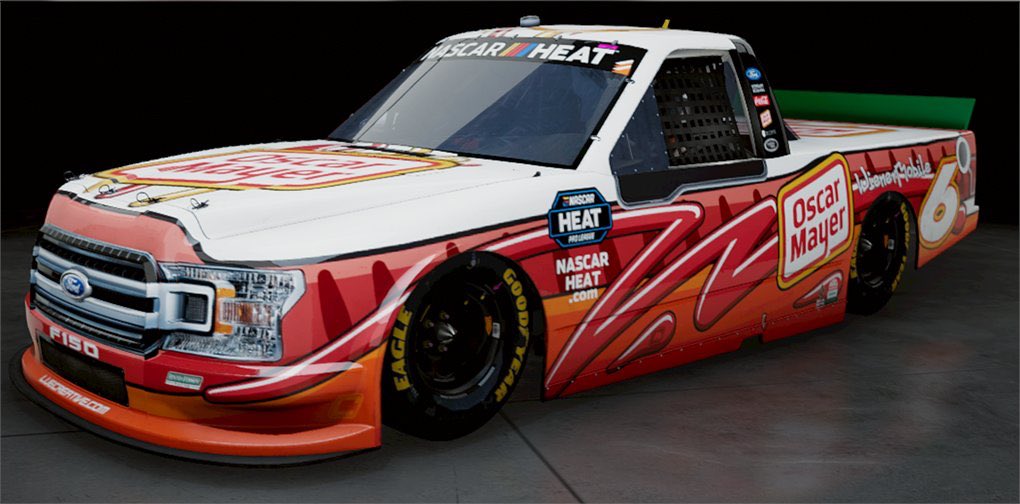 HarrisLue's tweet photo. Pick a side 🟡 or 🔴 @wowTHATSgarbage @oscarmayer @roushfenway live now at @WGI 🙌🙌🙌 @NASCARHeat #NHPL https://t.co/nLDC5U283B