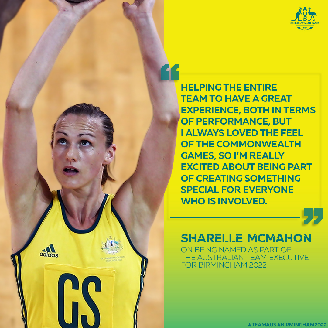 CommGamesAUS's tweet photo. Commonwealth Games gold medallists @SharelleMcMahon and @kurtfearnley have been appointed to leadership positions on the Australian Team Executive for the Birmingham 2022 Commonwealth Games.

Click to read the full announcement: https://t.co/5zDWwunV8z

#TeamAUS #Birmingham2022 https://t.co/C8rSs4Z0R0