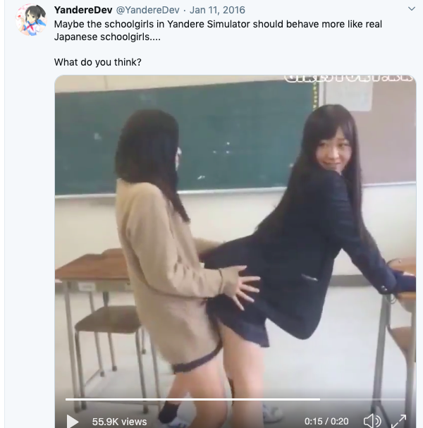 yanderedevfiles's tweet photo. stop you are an adult they are minors https://t.co/qZOZs6oQpK