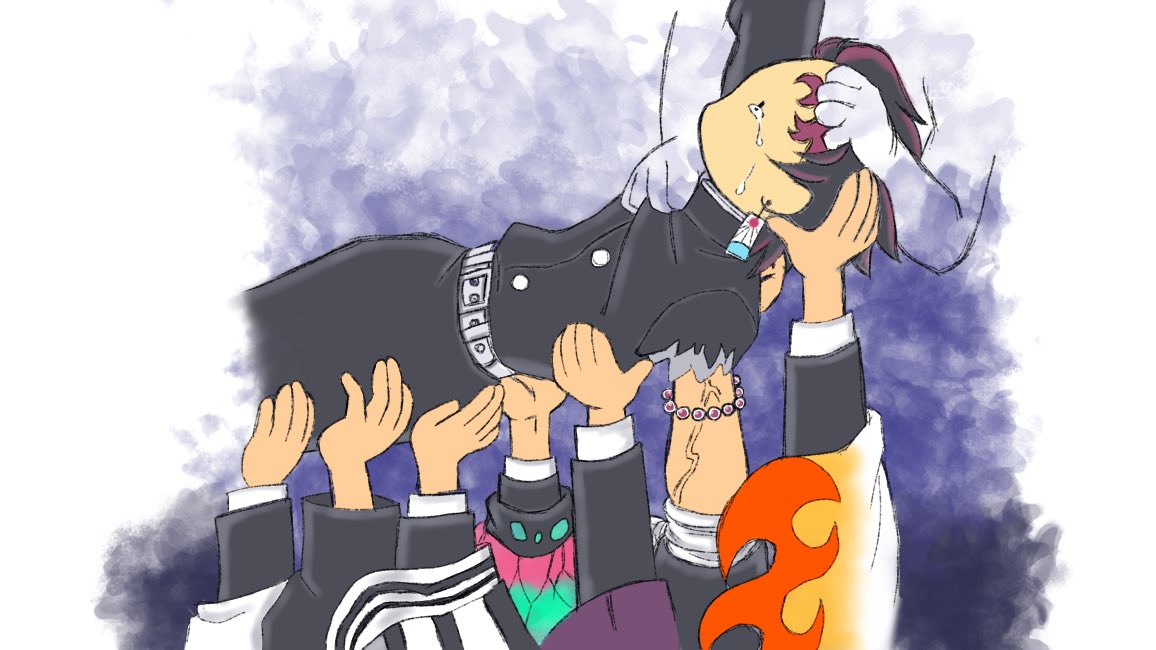 はにわ 鬼滅本誌 3話ネタバレです ここ毎回泣かされる 鬼滅の刃 戻りたい と手を伸ばす炭治郎を押し上げる柱達や玄弥と引き上げようとする禰豆子や善逸 猪之助 義勇や他の隊員の手 炭治郎が引き継ぐのは無惨ではなく皆の思い 炭治郎が戻ってき