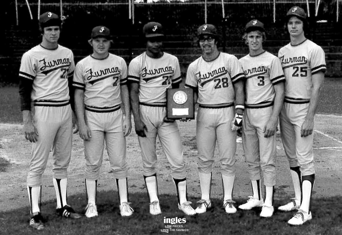 On This Date In Furman History (Apr. 30, 1976) — Furman beats The Citadel, 2-1, to win the SoCon title and later trims Virginia Tech, 5-1, and South Carolina, 12-1, at the NCAA Atlantic Regional to finish ranked 18th nationally in the Collegiate Baseball Final Poll. #FUAllTheTime